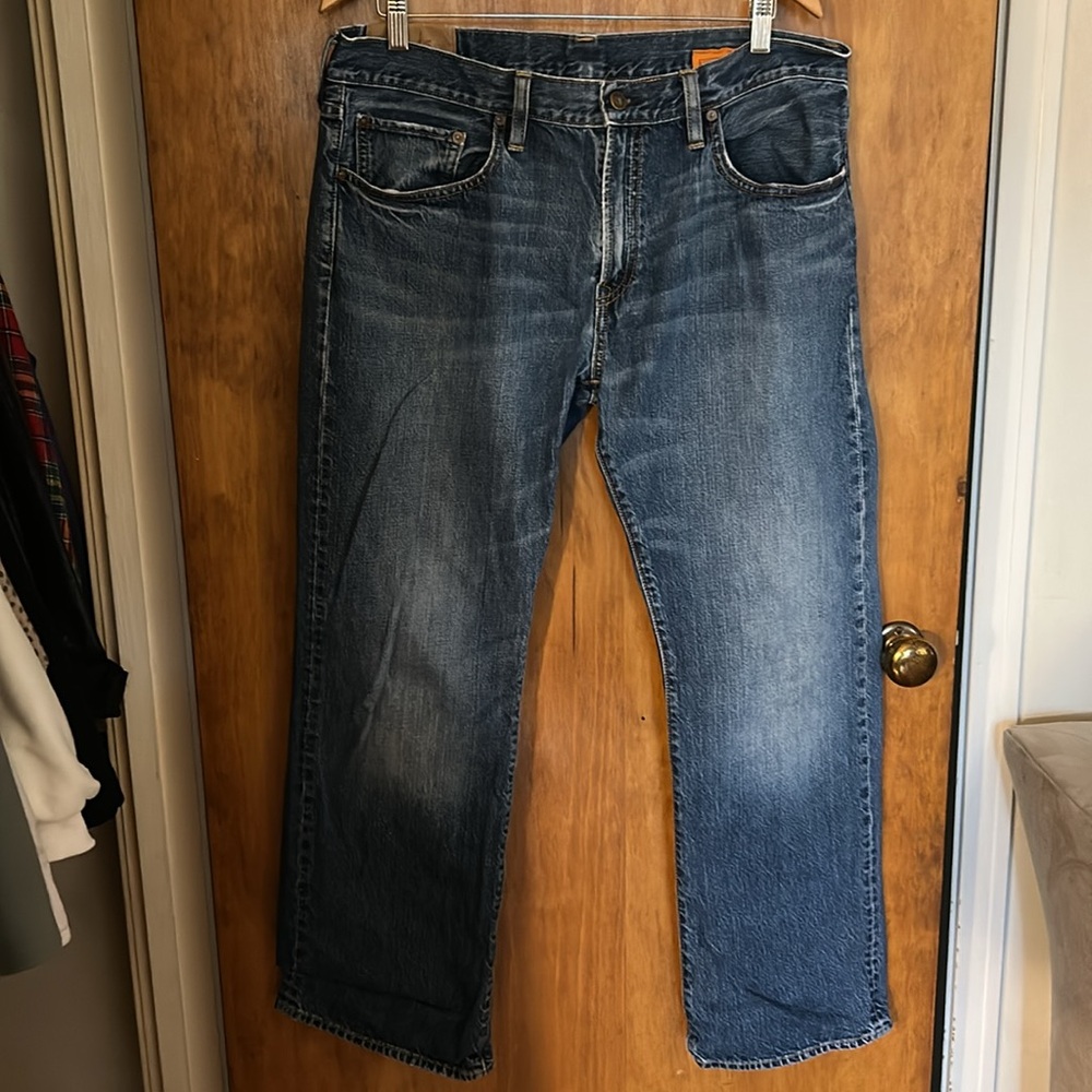Men’s gap jeans low rise boot fit 35/30